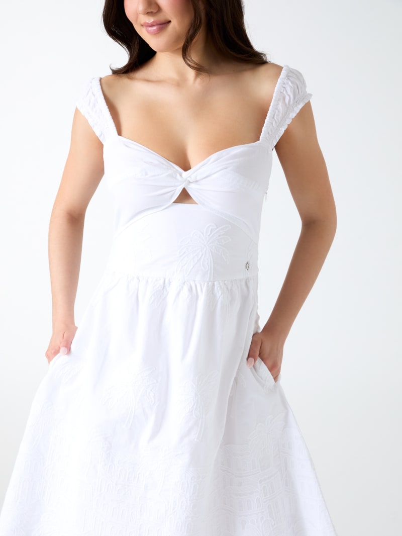 Embroidered mini dress - thumbnail 3