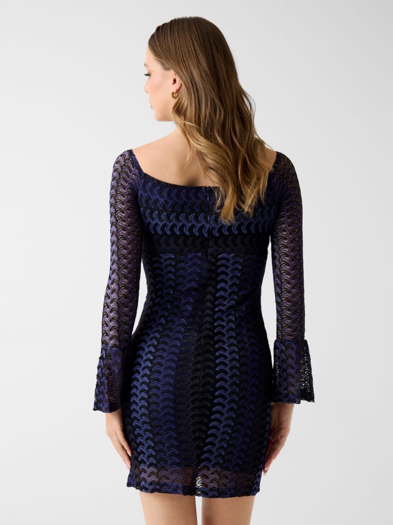 guess dress Guess Knitted Dress 'JENAY' female Black plain colored size S