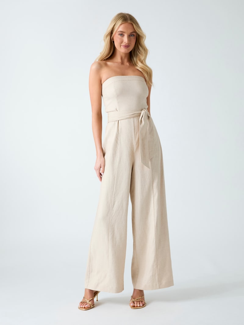 GUESS® Linen-blend jumpsuit