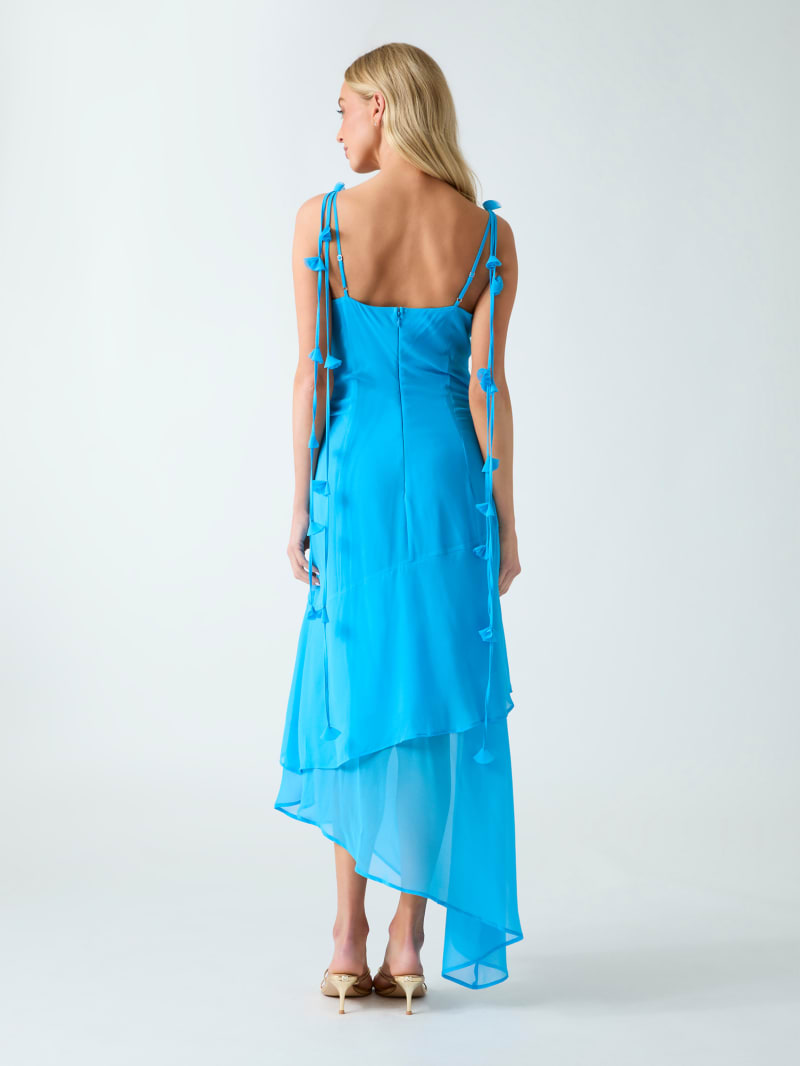 Ruffled long dress