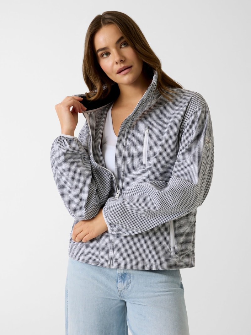 Checked windbreaker Women | GUESS Jeans®
