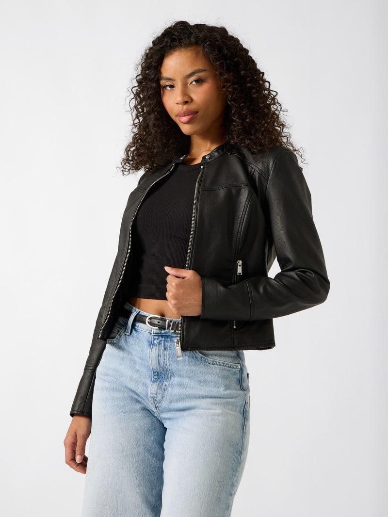 GUESS® Faux leather jacket