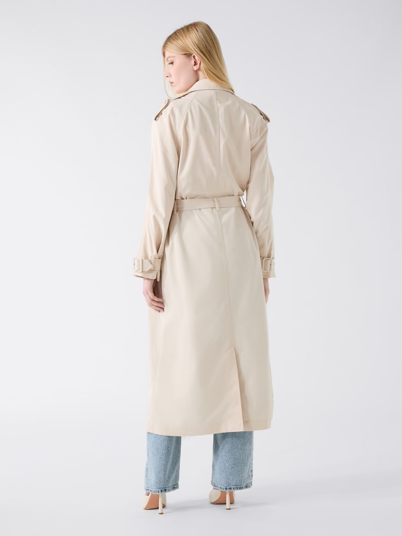 Viscose-blend trench - thumbnail 6