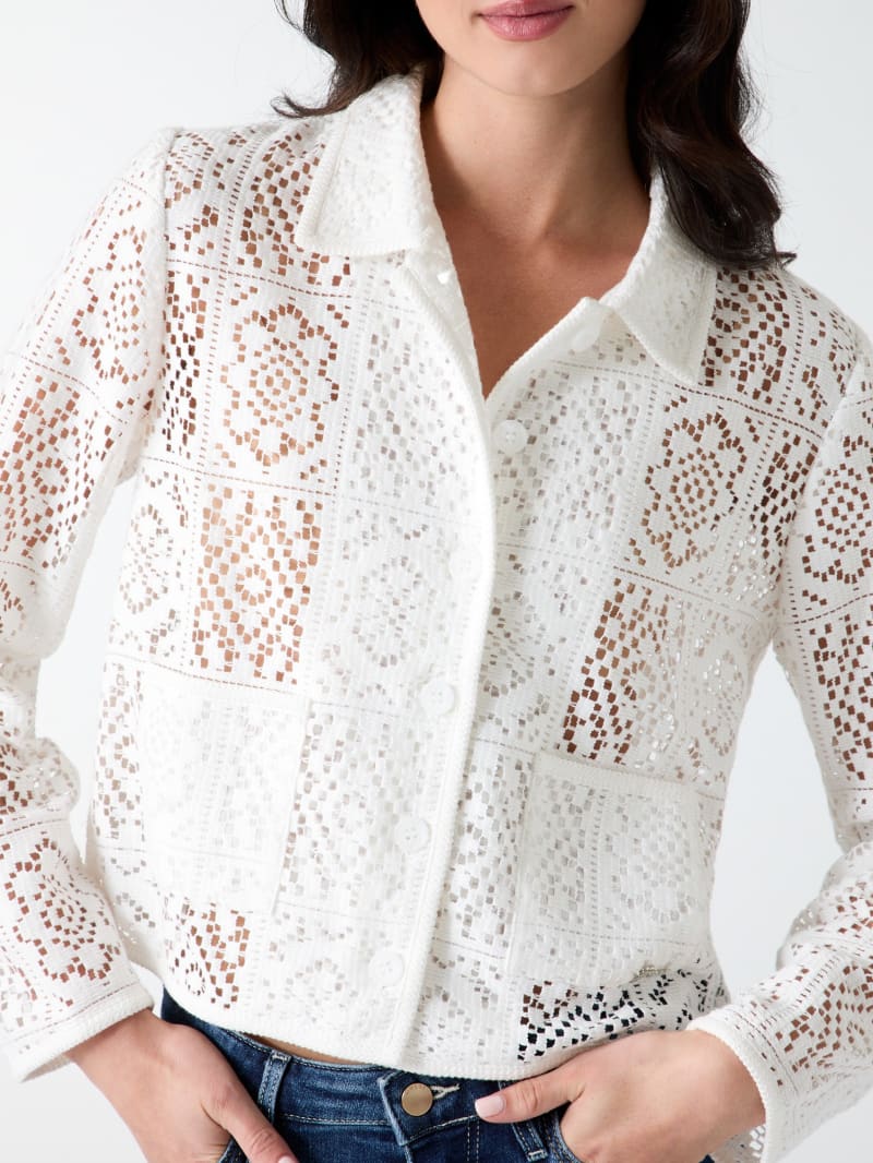ウィンキー GUESS® Openwork jacket