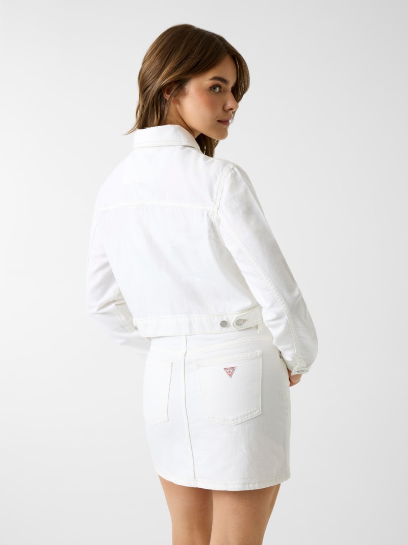 GUESS® Full-zip trucker jacket