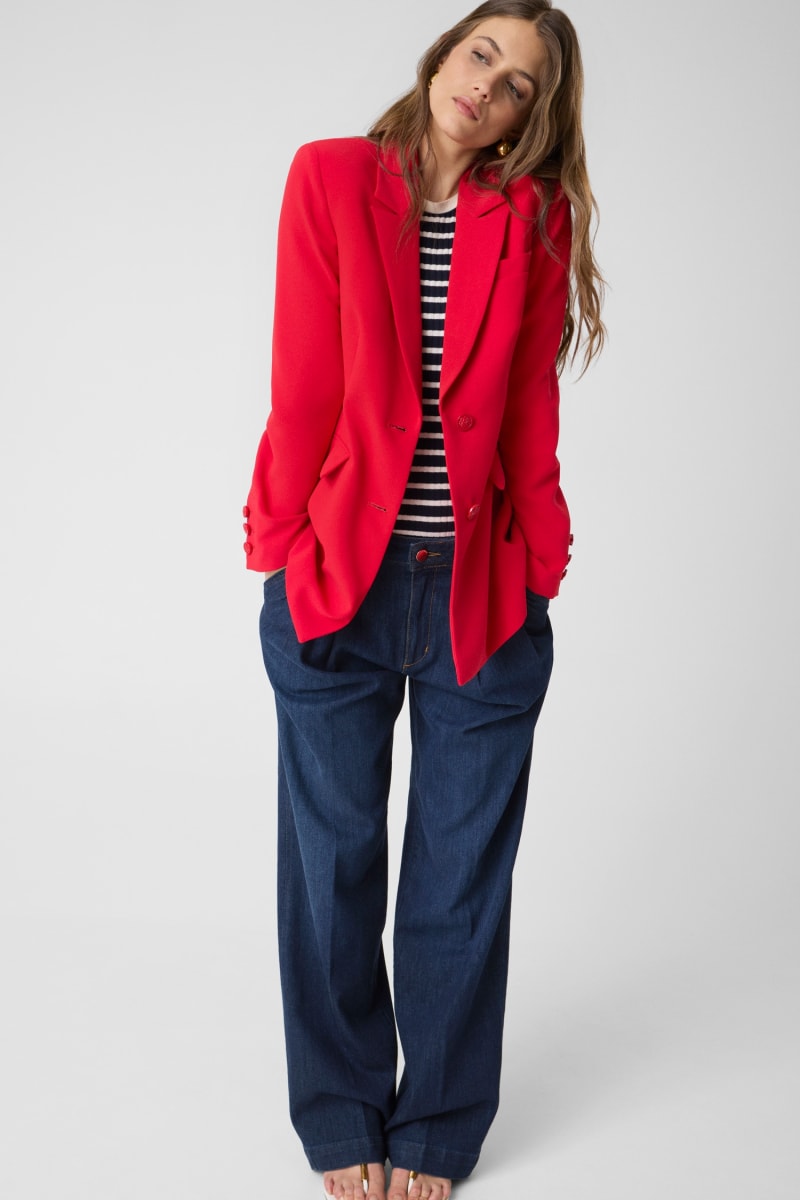 Single breasted blazer - thumbnail 2