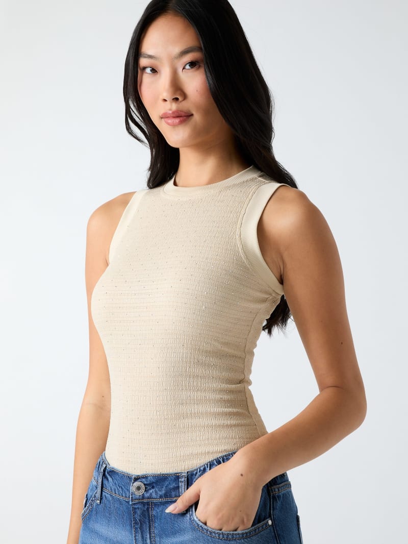 Rhinestones tank top