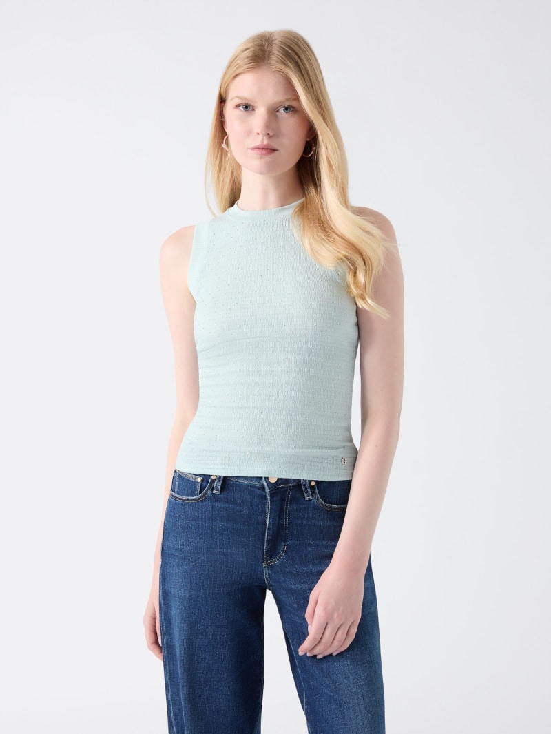Rhinestones tank top