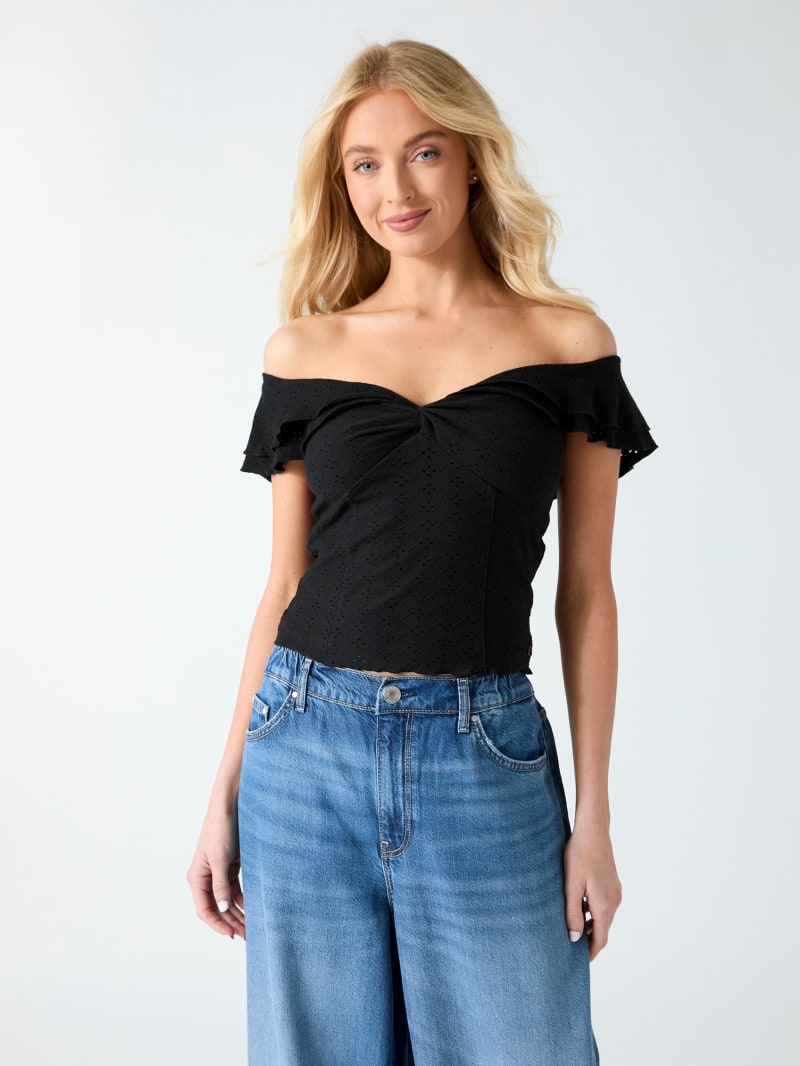 GUESS® Off-shoulder top