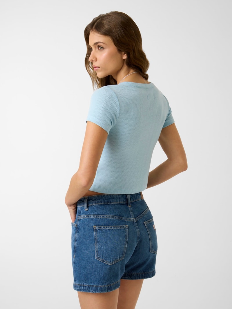 Viscose-blend t-shirt - thumbnail 8