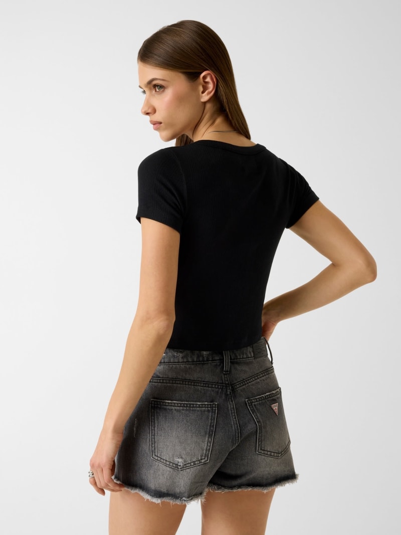 Viscose-blend t-shirt - thumbnail 3