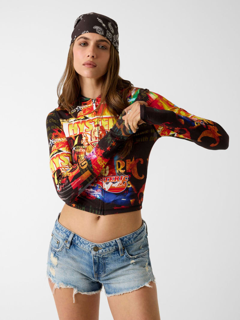 GUESS® Printed sweatshirt Hysteric Glamour