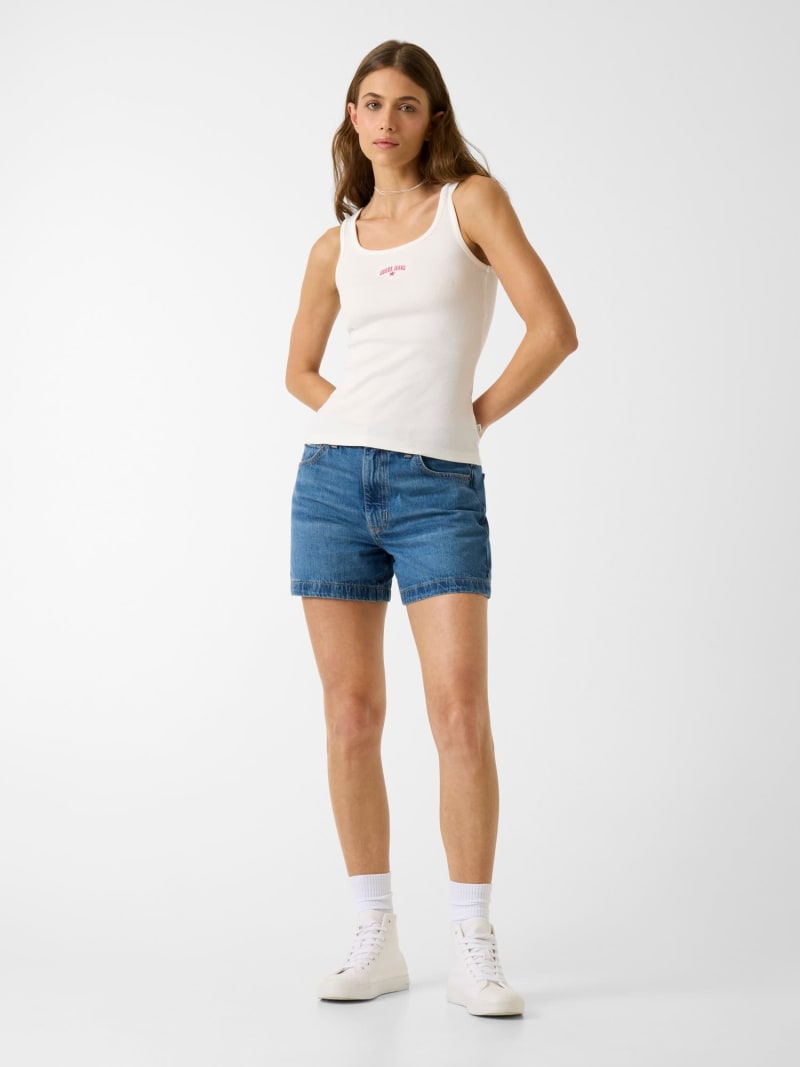 Embroidered star tank top