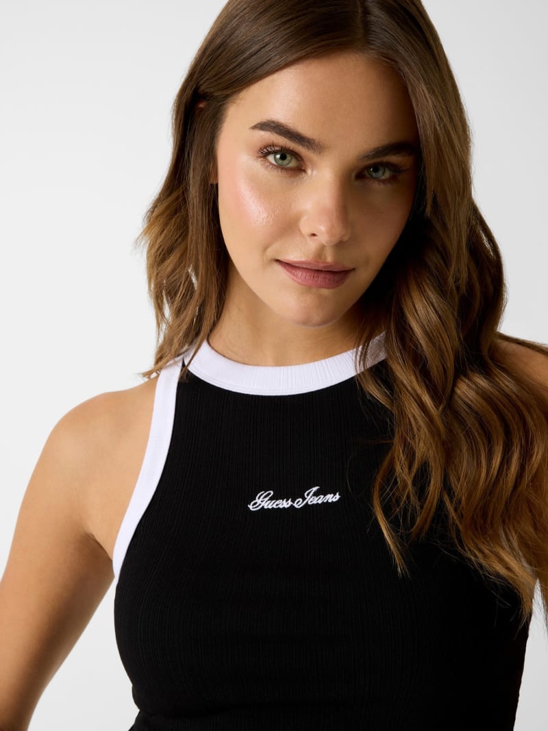 GUESS® Embroidered logo tank top
