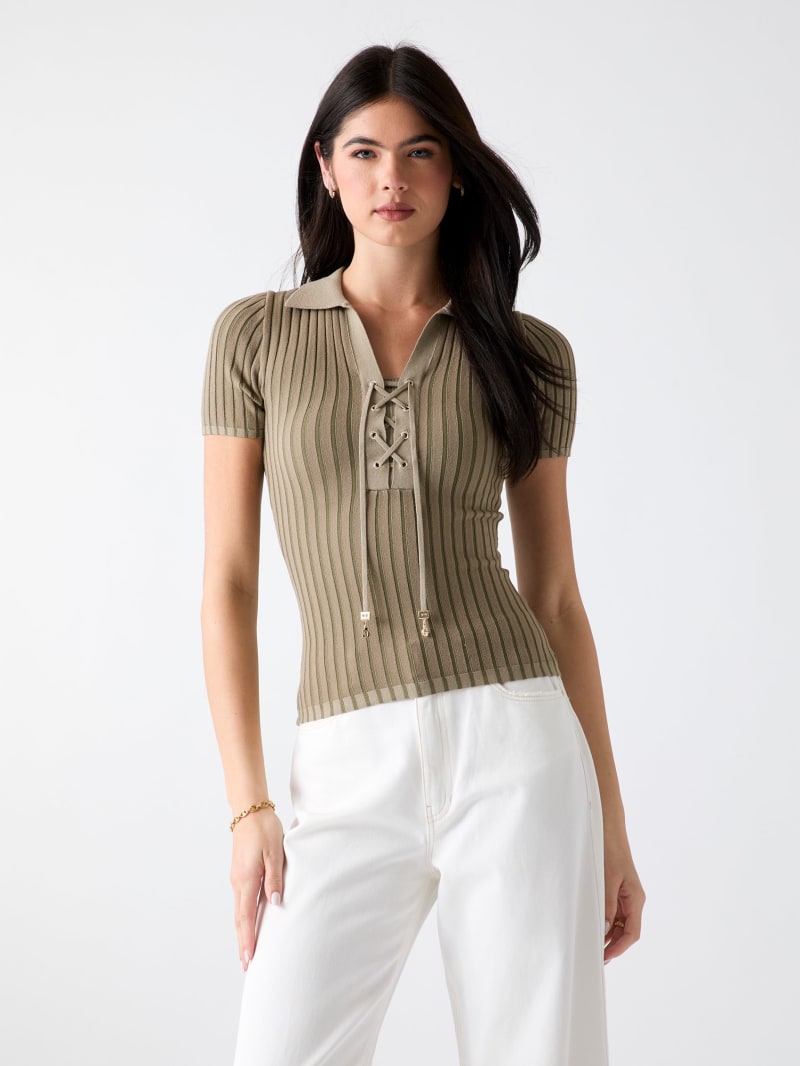 Viscose-blend top - thumbnail 6