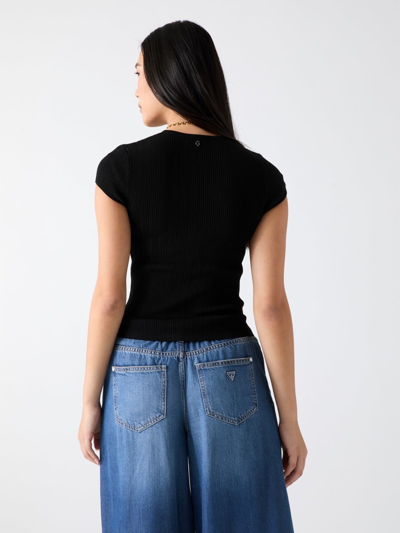 GUESS® Rib knit top
