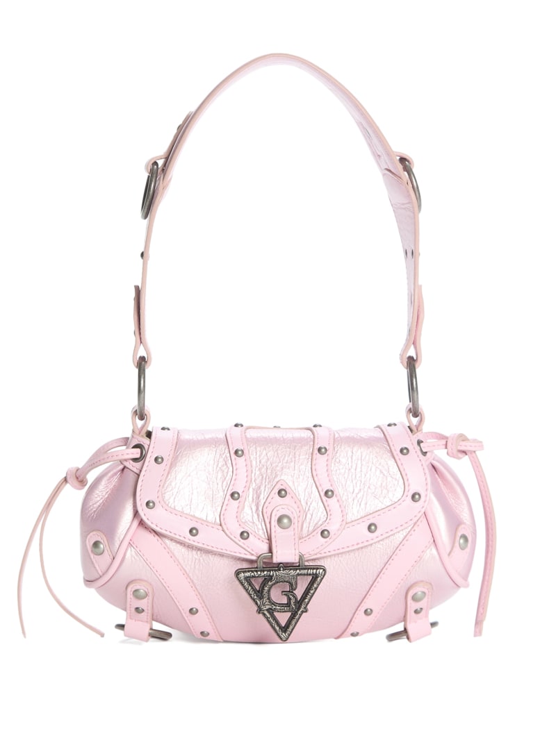 GUESS® Genuine leather mini shoulder bag