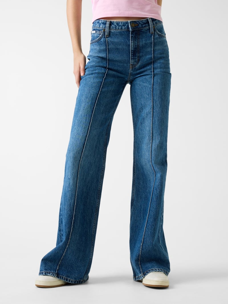 High-rise flare jeans
