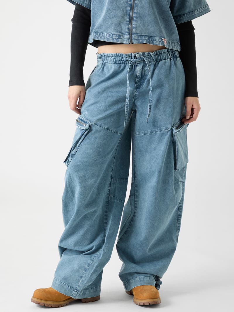 GUESS® GUESS Originals Baggy Parachute Jeans