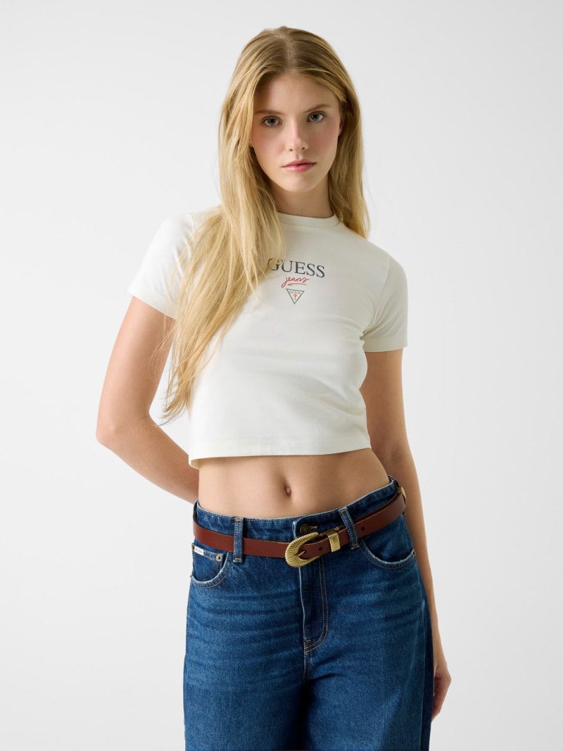 Embroidered logo t-shirt