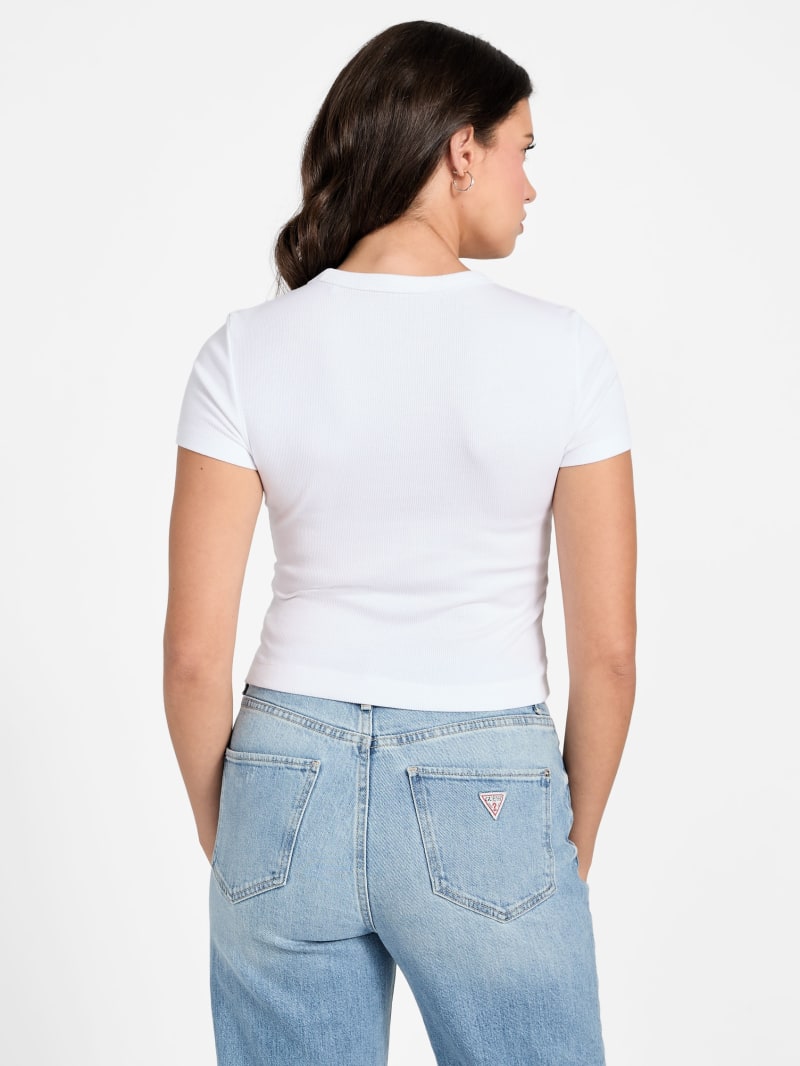 Logo Rhinestones t-shirt