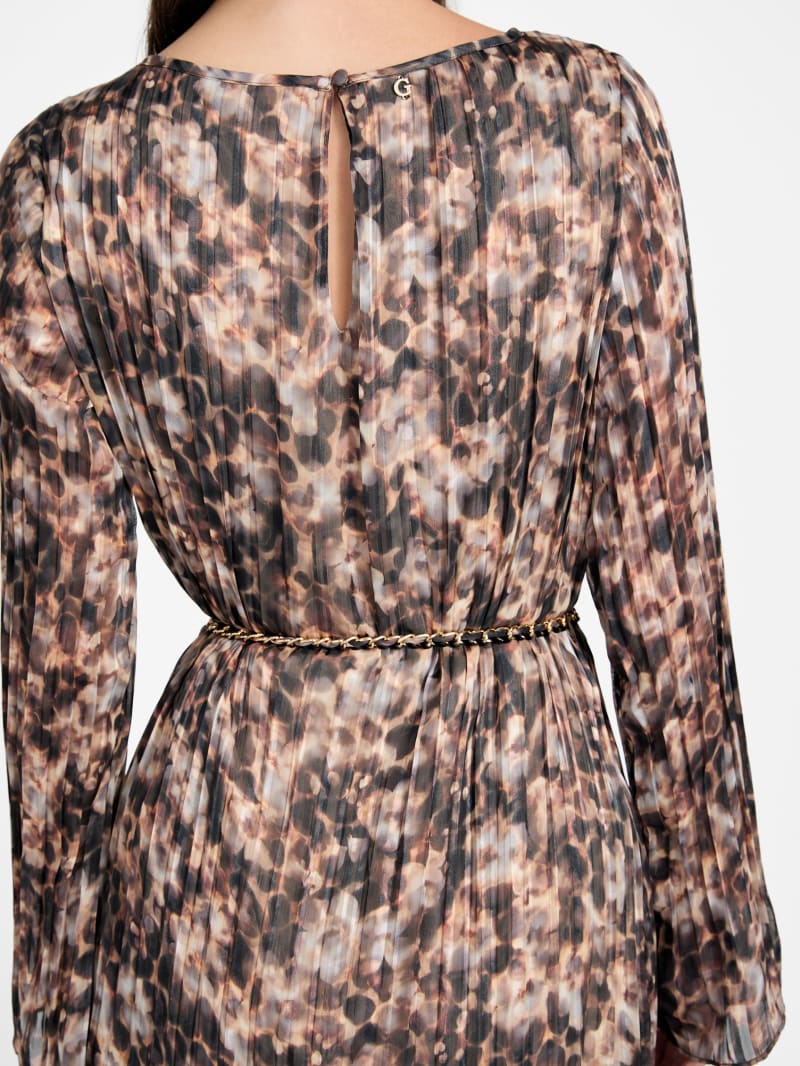 Eco Ilenia Pleated Dress