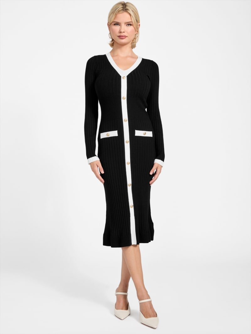 GUESS® Rib-knit midi dress Women