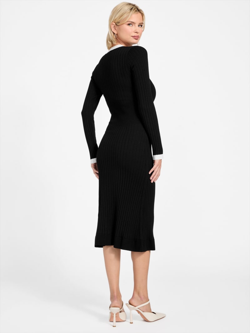 GUESS® Rib-knit midi dress
