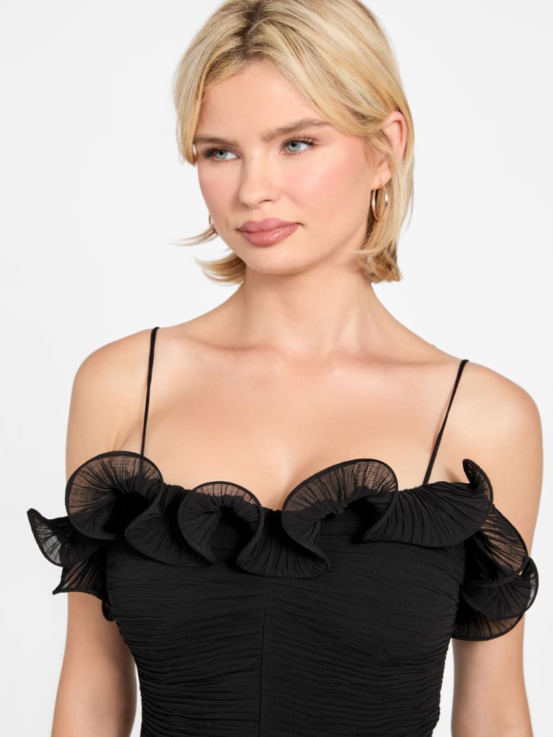 guess chiffon dress Eco Clara Chiffon Dress