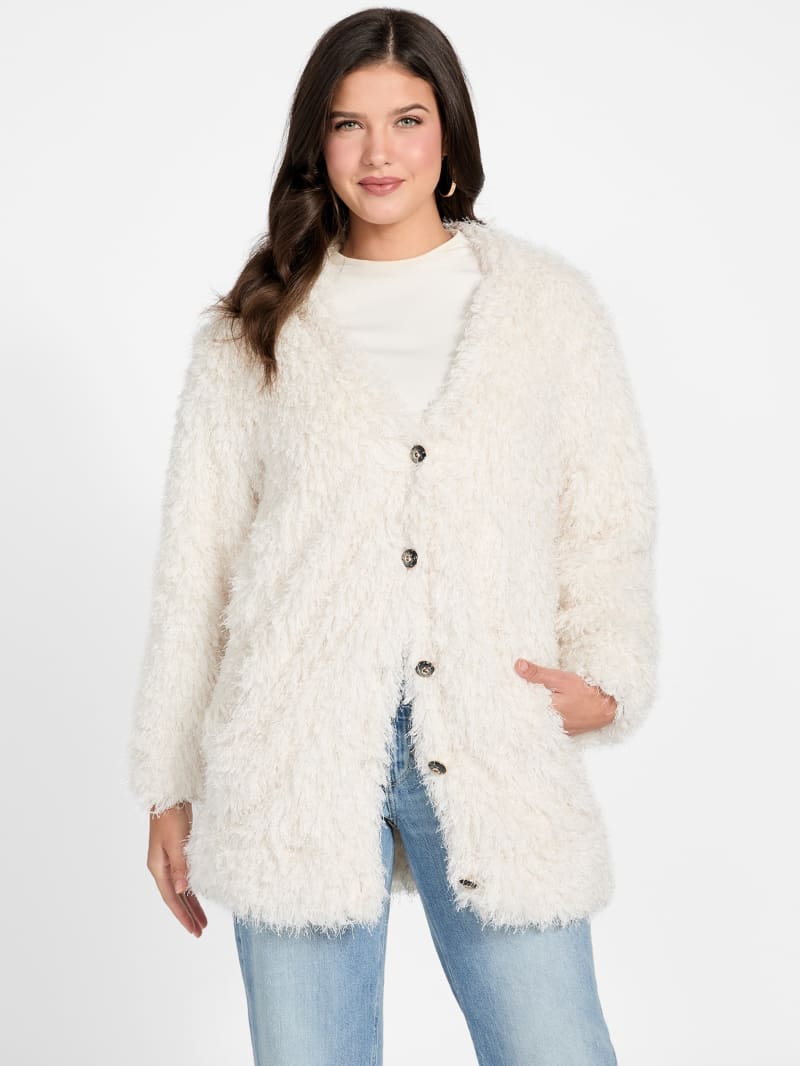 GUESS® Rose Faux-Fur Jacket