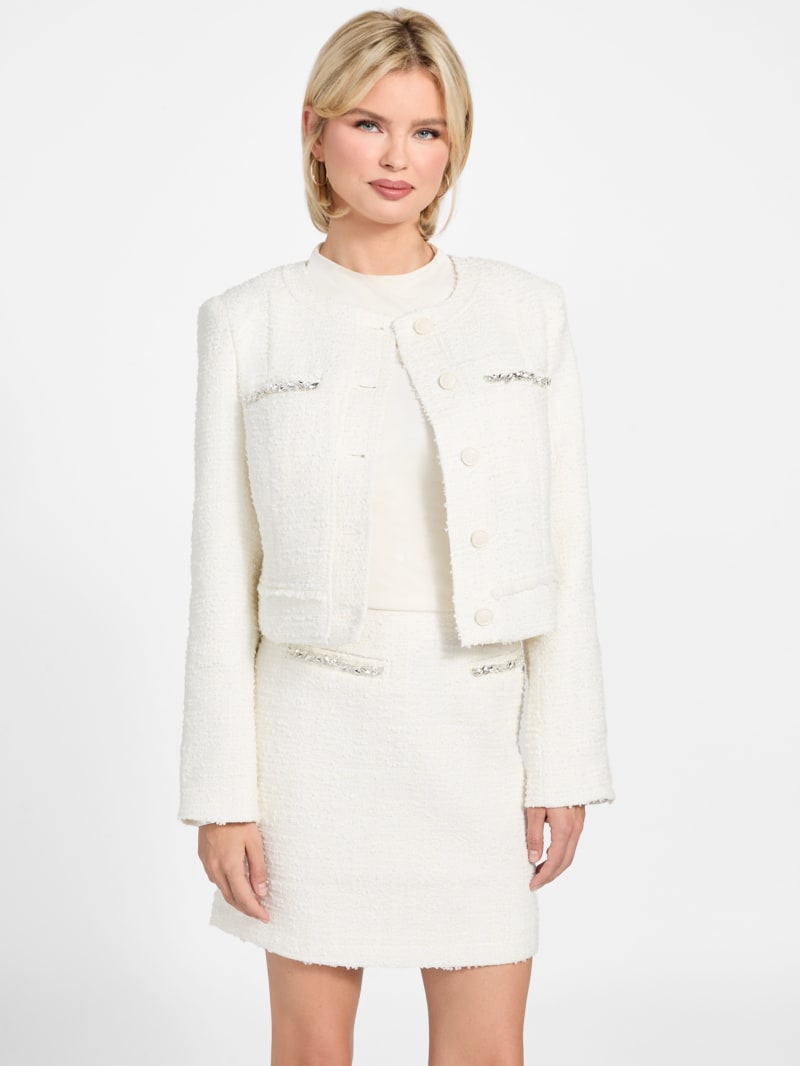 GUESS® Eco Clotilde Tweed Jacket