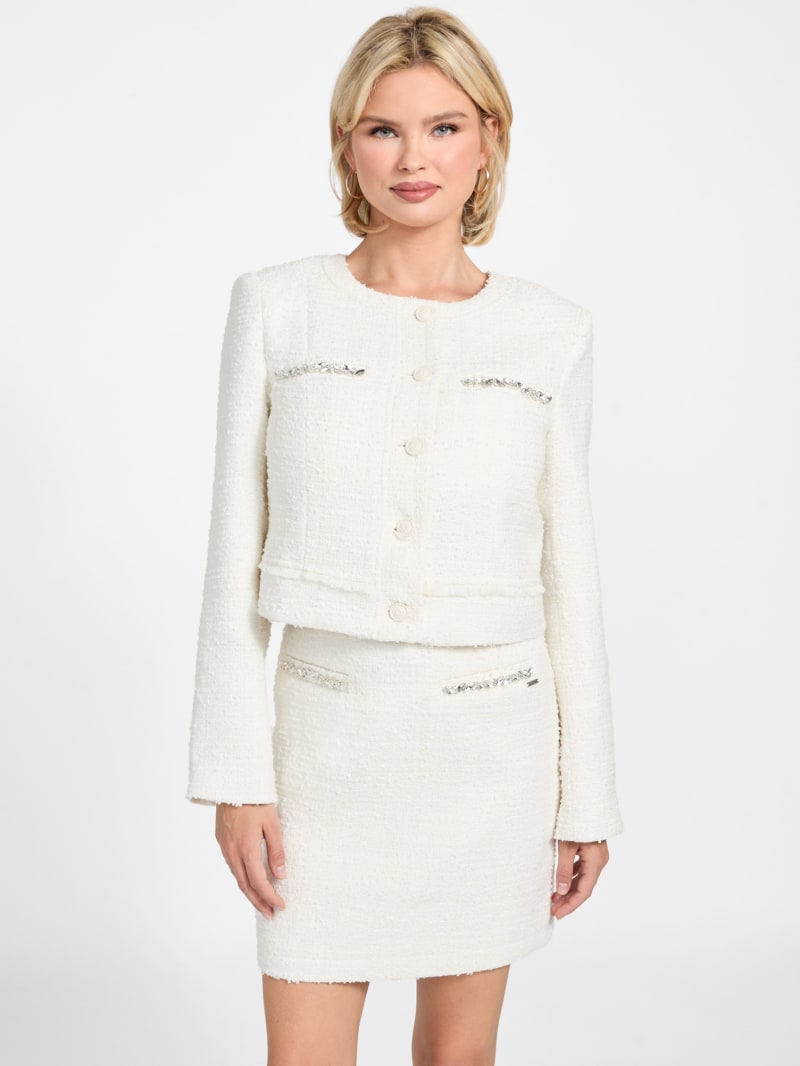 GUESS® Eco Clotilde Tweed Jacket Women