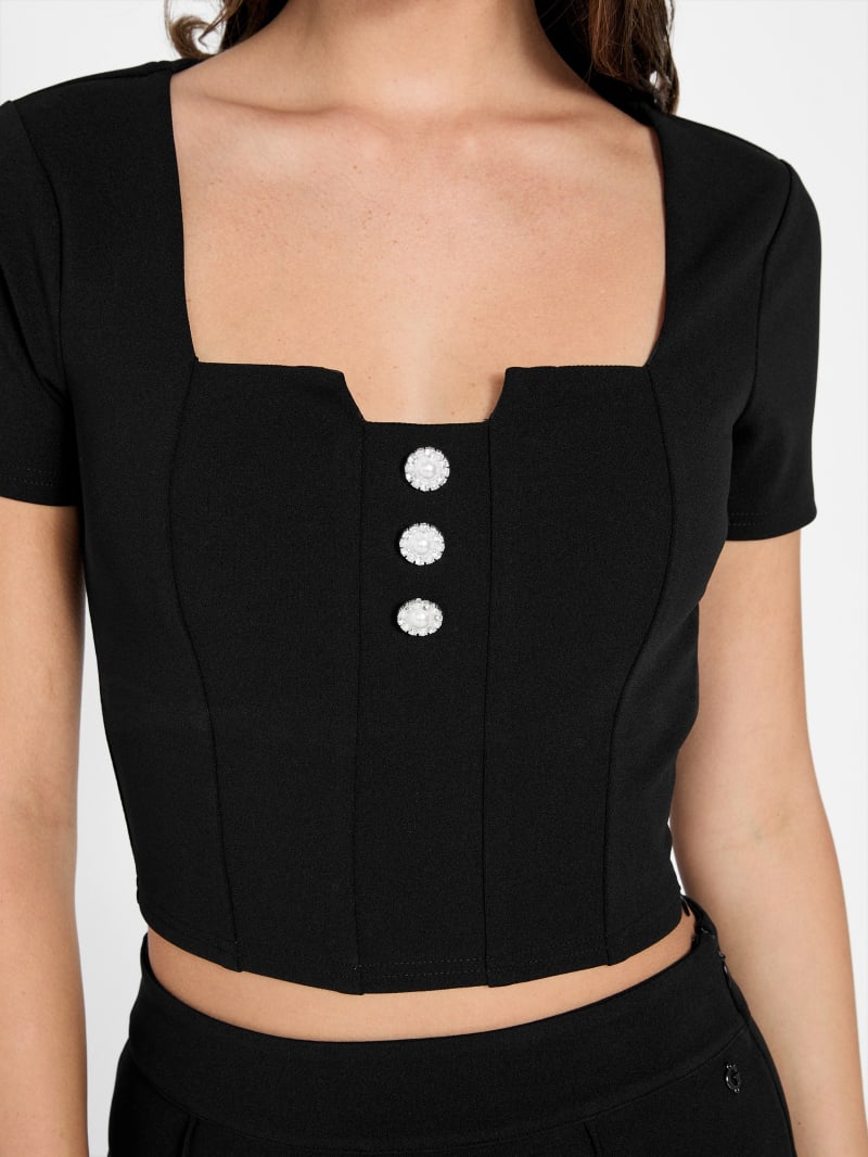 Square neck top
