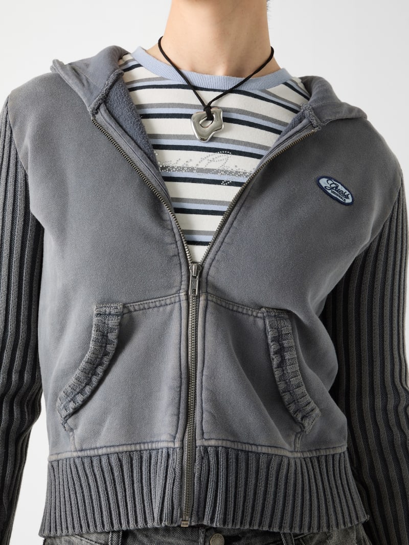 GUESS Originals Eco Zip Hoodie Women | GUESS Jeans®
