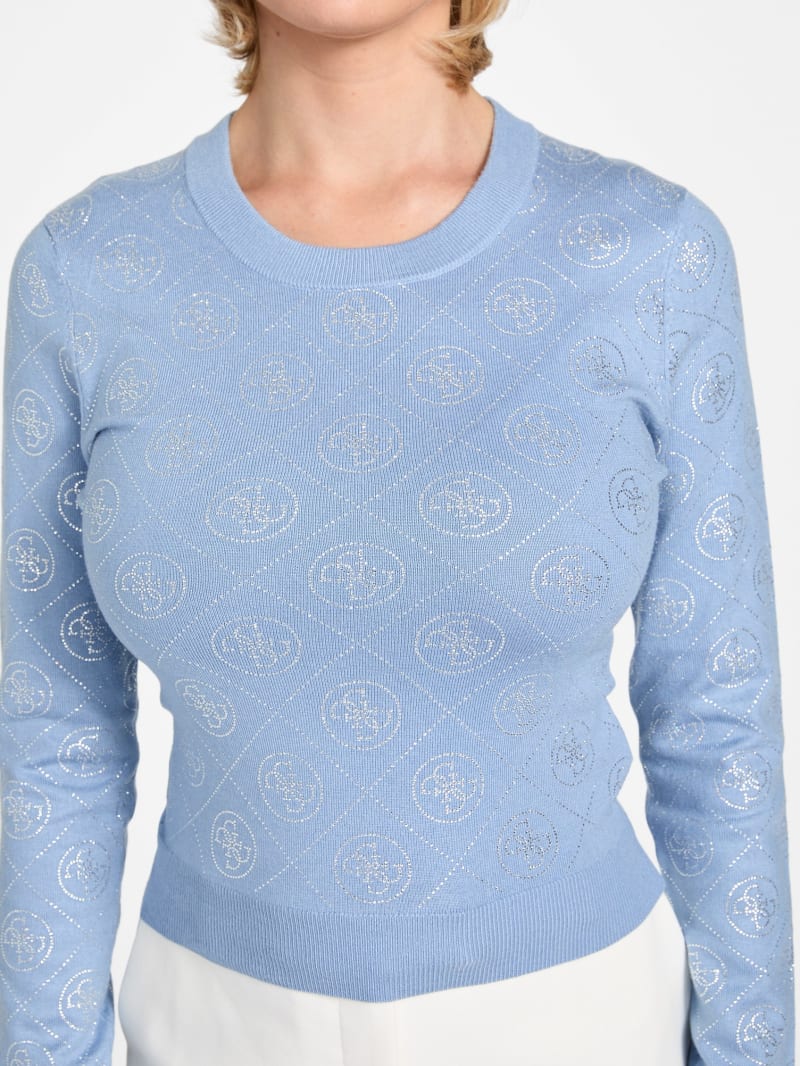4G Rhinestones sweater