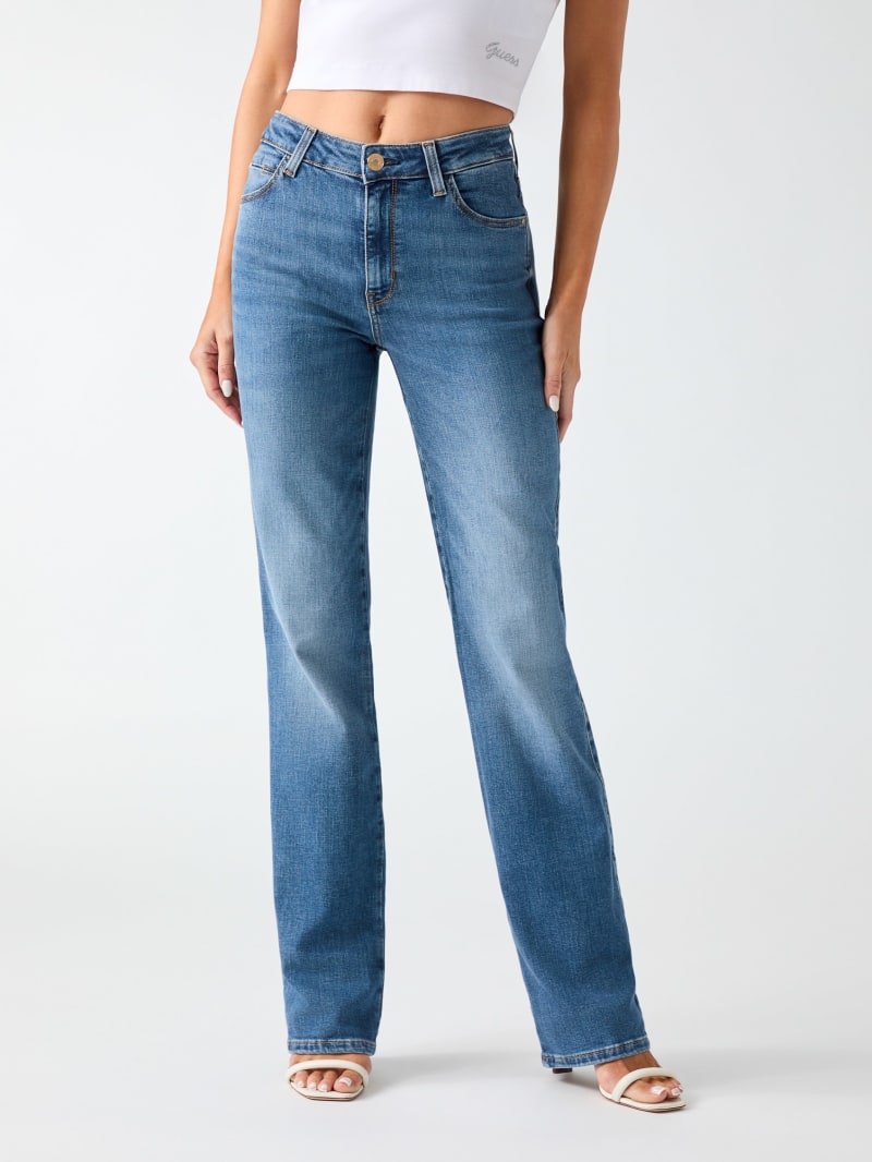 Straight leg jeans
