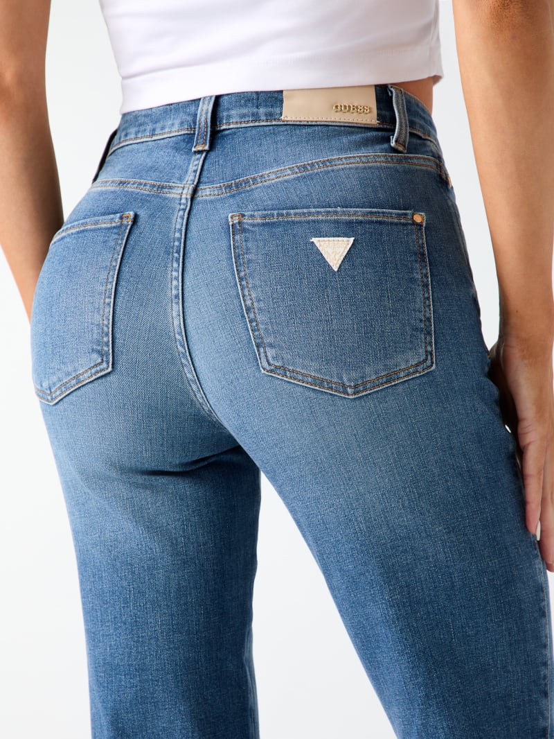 Straight leg jeans