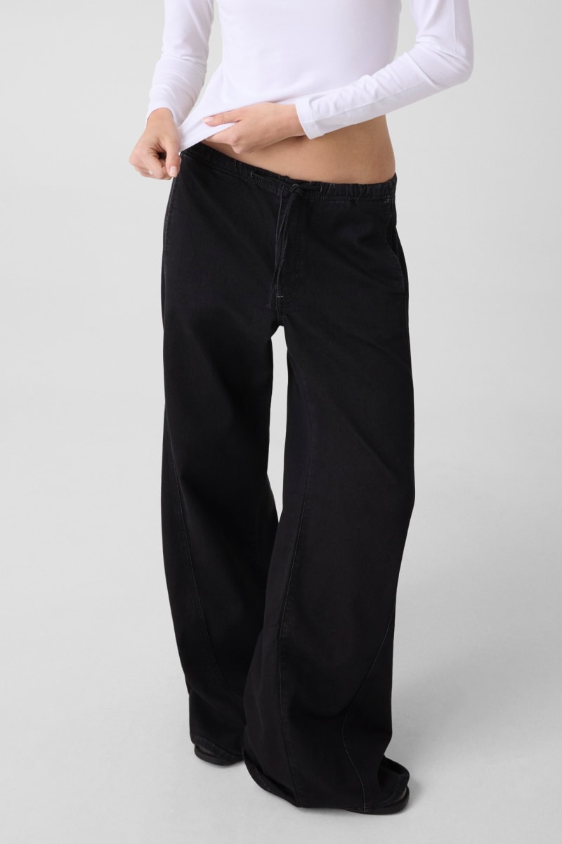 Extrawide-leg jogger jeans - thumbnail 2