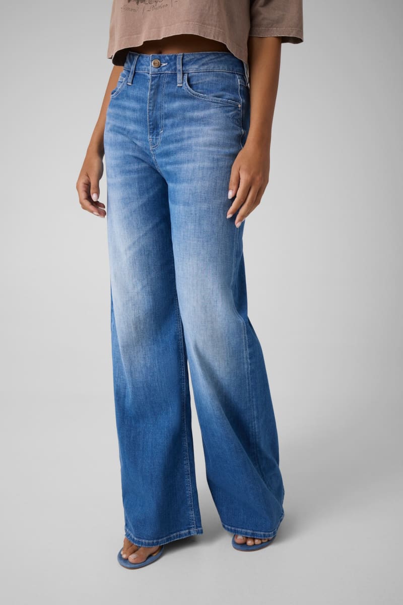 Bellflower wide-leg jeans