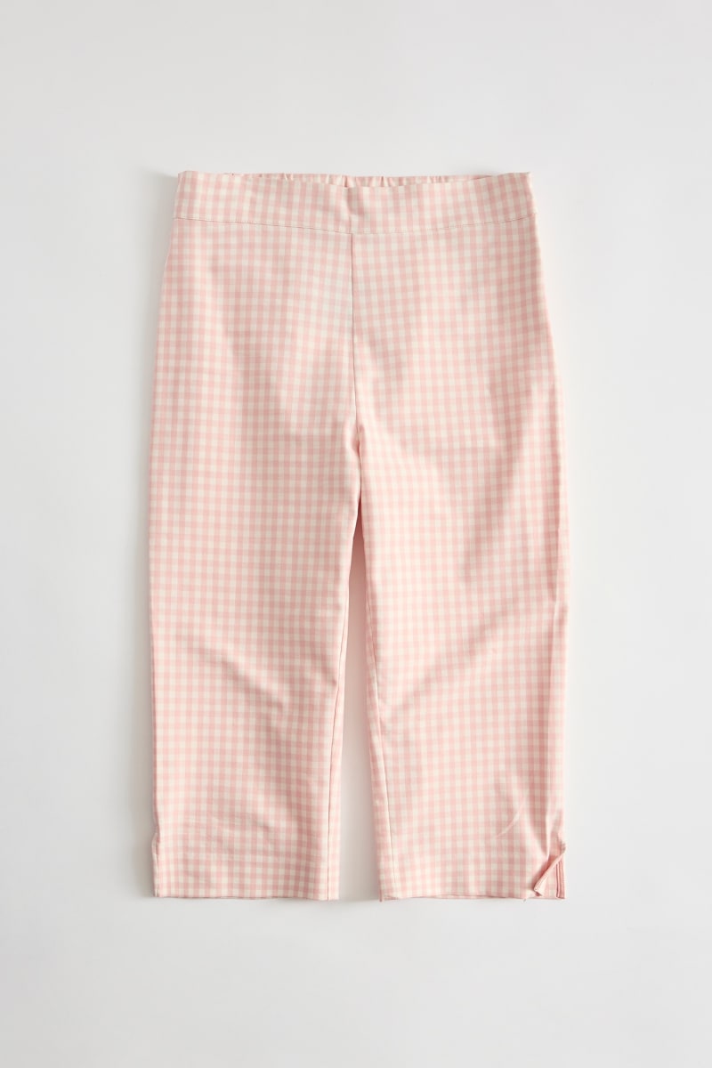 Printed capri pants