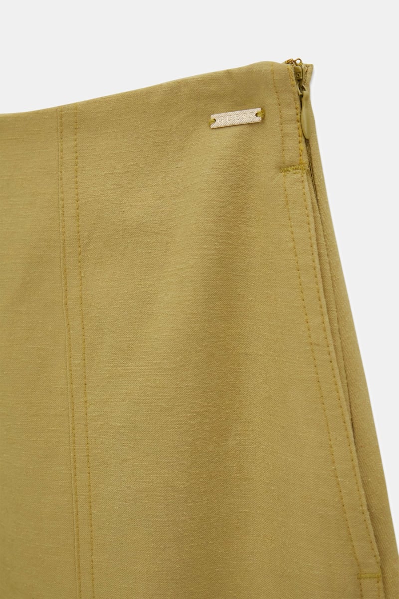 Linen barrel fit pants - thumbnail 4