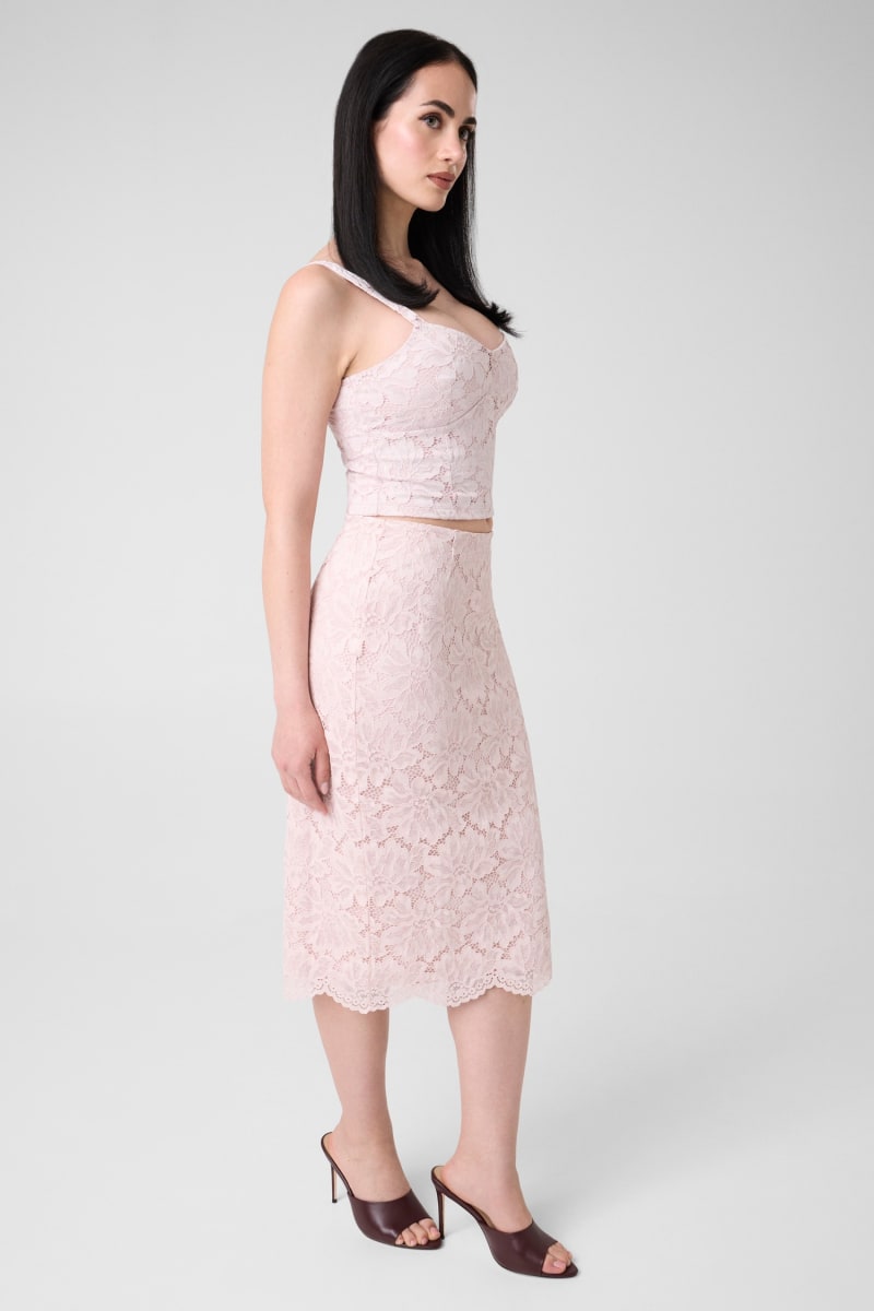 GUESS® Lace midi skirt Women