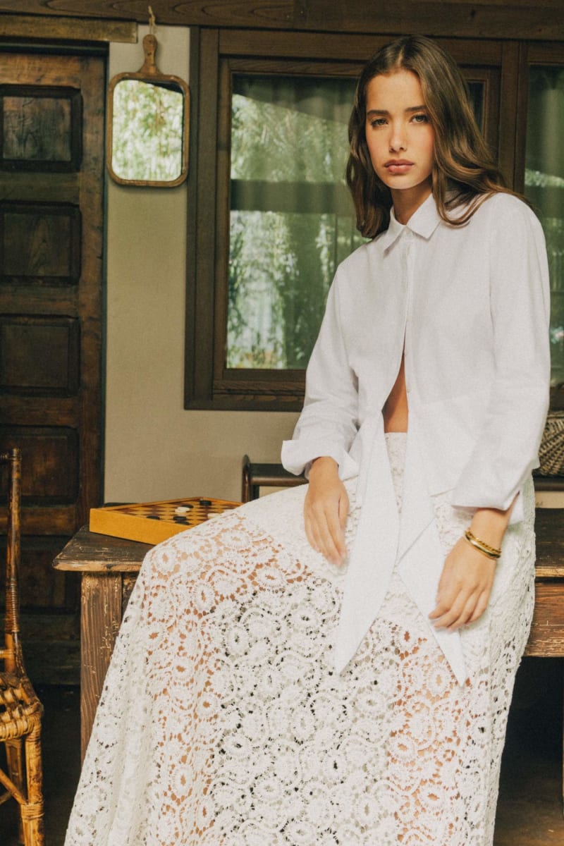 Lace Maxi Skirt - thumbnail 2