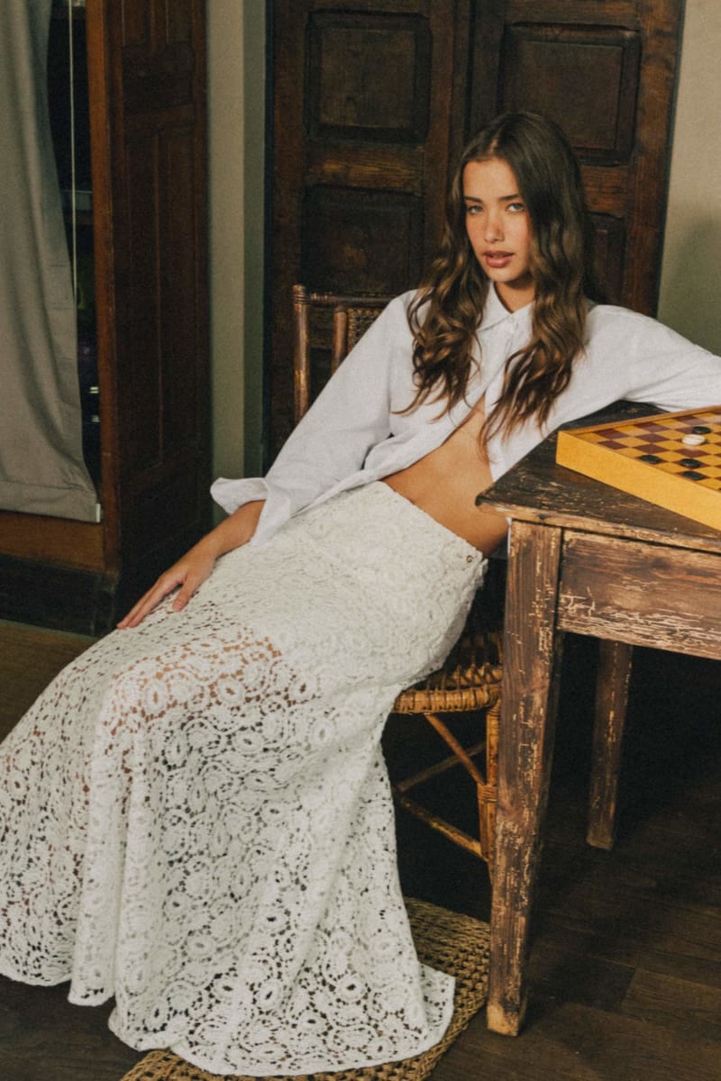 Lace Maxi Skirt - thumbnail 3