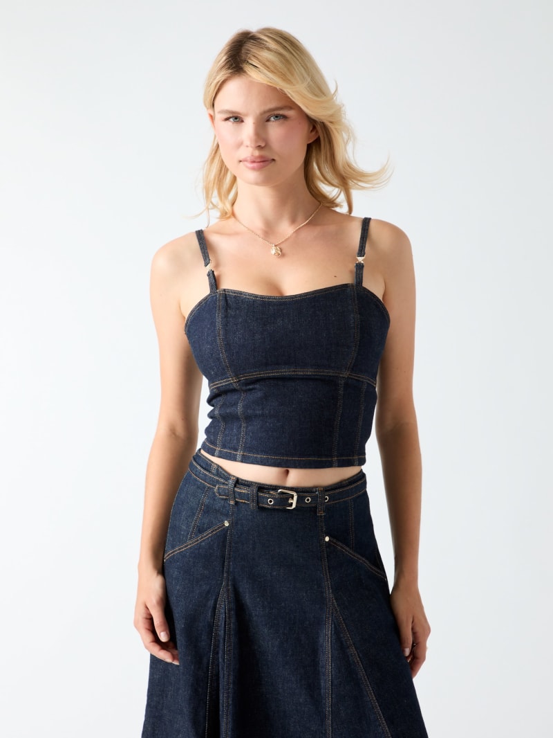 GUESS® Denim bustier