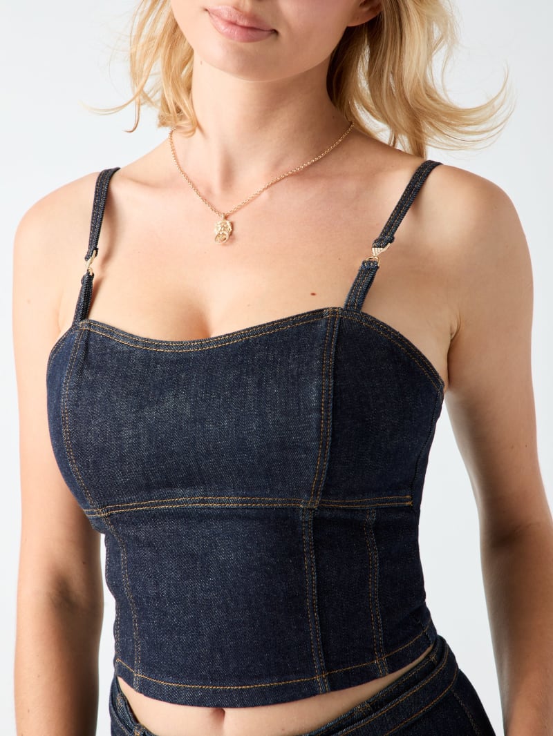 GUESS® Denim bustier Women