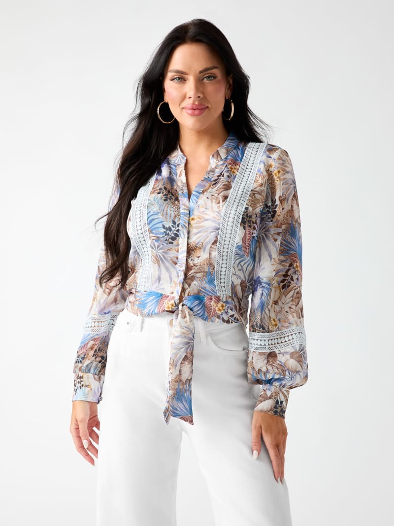 Printed blouse