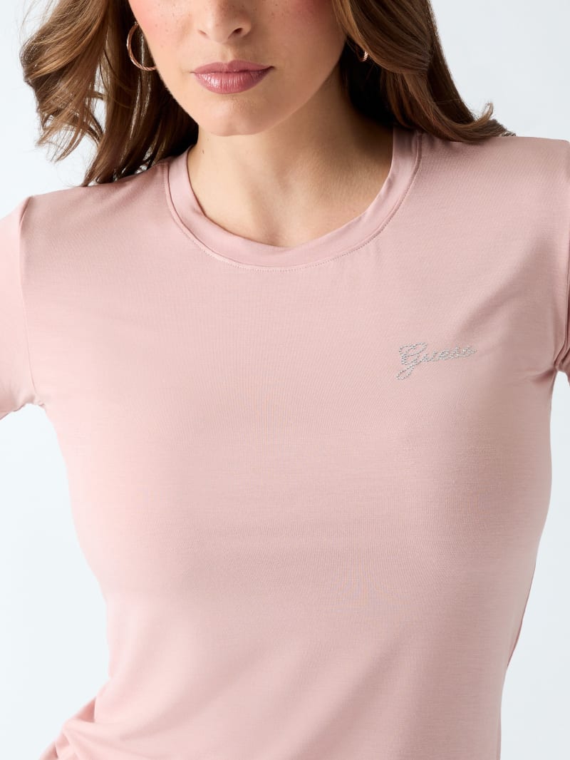 Rhinestones logo t-shirt - thumbnail 8