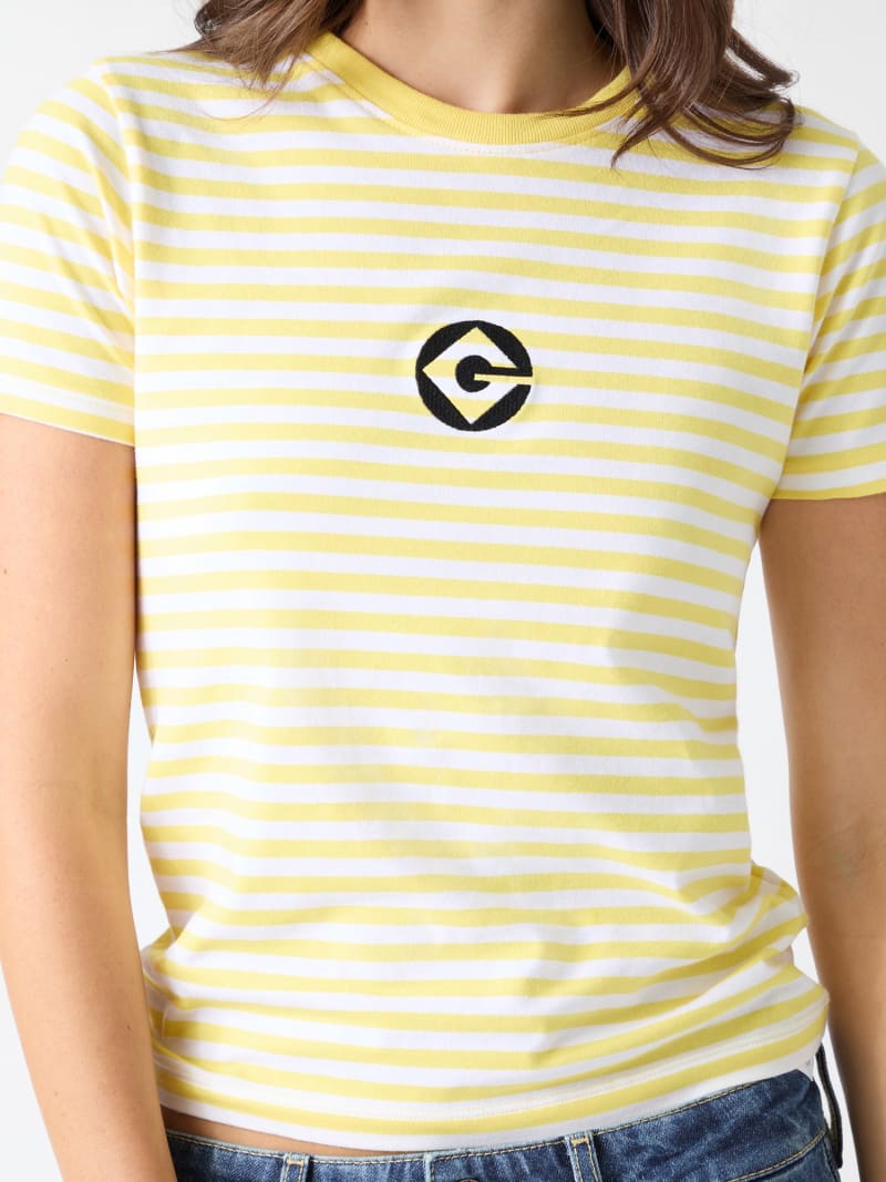 GJ X Minions Striped T-shirt