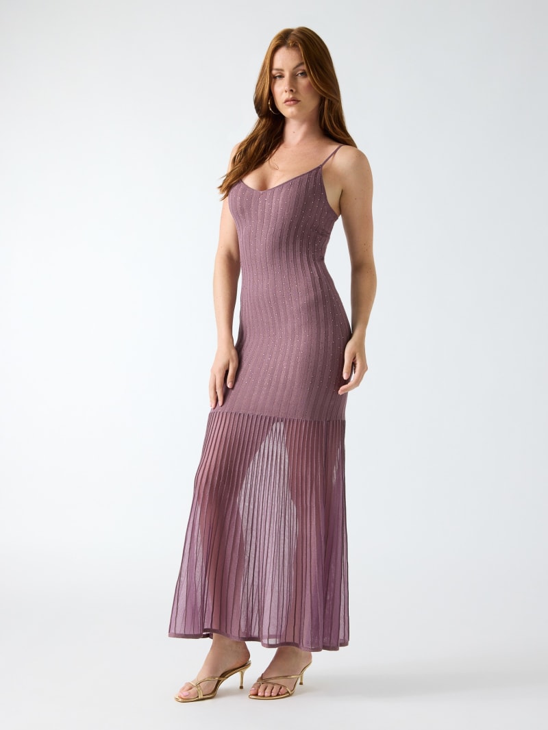 Ribbed long dress